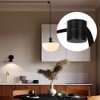 Zevnico 3 Pack Metal Swag Hooks for Ceiling Hanging Lights,