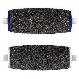 Amopé Pedi Perfect – Electronic Foot File Mixed Refills, 2 ct, Extra Coarse & Exfoliating Brush