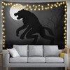 feelacle Werewolf Tapestry 80" X 60" Wolf Wall Hanging Party