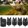 4 Pcs Fishing Bite Alarm &amp; 1 Pcs Receiver Indicator