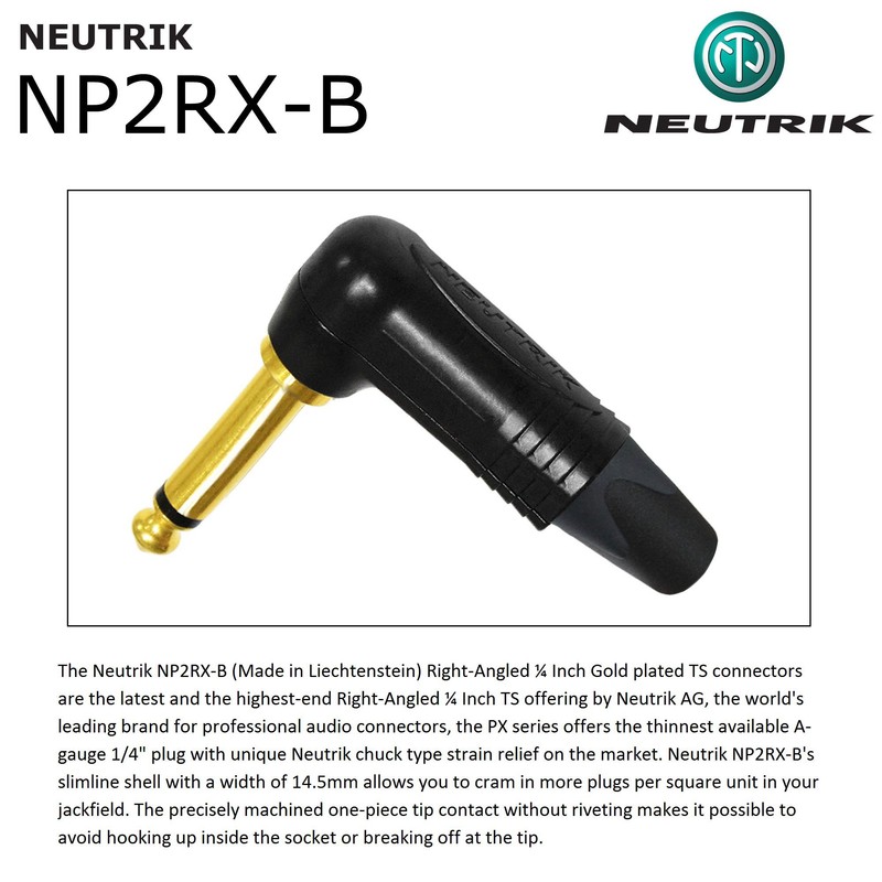 5 Meter - Gotham GAC-1 Ultra Pro - Premium, Low-Capacitance