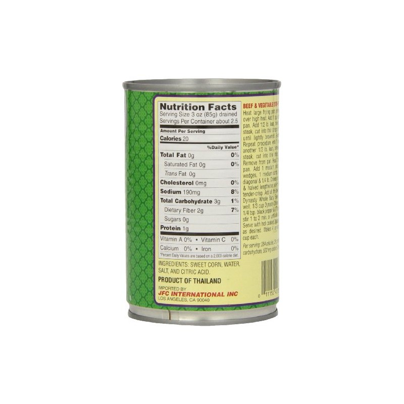 Dynasty Corn Baby 15-Ounce (Pack of 12)