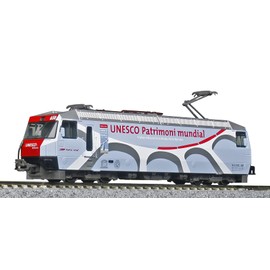KATO N Gauge Alps Locomotive, Ge4/4-III UNESCO Painted 3101-3 Railway Model Electric Locomotive
