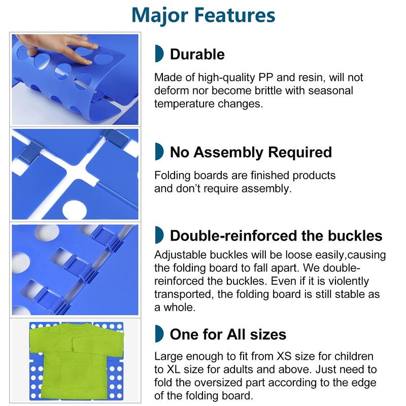 t Shirt Folder Clothes Folding Board Plastic Laundry Folder Home