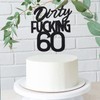 Dirty Fuxking - Decoración para tarta de cumpleaños para 60