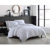 Riverbrook Home Vinton Comforter Set, King, White/Black, 3-Piece Set