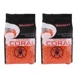 Waxness Tahitian Coral Hard Wax 2.2 lb - Pack of 2