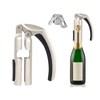 Champagne Bottle Opener and Bottle Stopper, Portable Zinc Alloy Sparkling