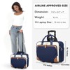 Arcoyard Rolling Laptop Bag, Rolling Briefcase for Women with Waterproof