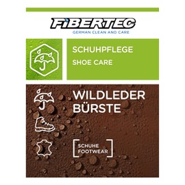 Fibertec Brass Bristle Brush for Suede / Suede / Nubuck Leather
