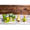HEITMANN DECO 1014255 - Rabbit - Polyresin - Set of