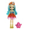 ROYAL ENCHANTIMALS OCEAN KINGDOM STARIA STARFISH & BEAMY Doll