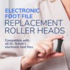 Dr. Scholl's Electric Foot File Replacement Roller Heads - Buffs