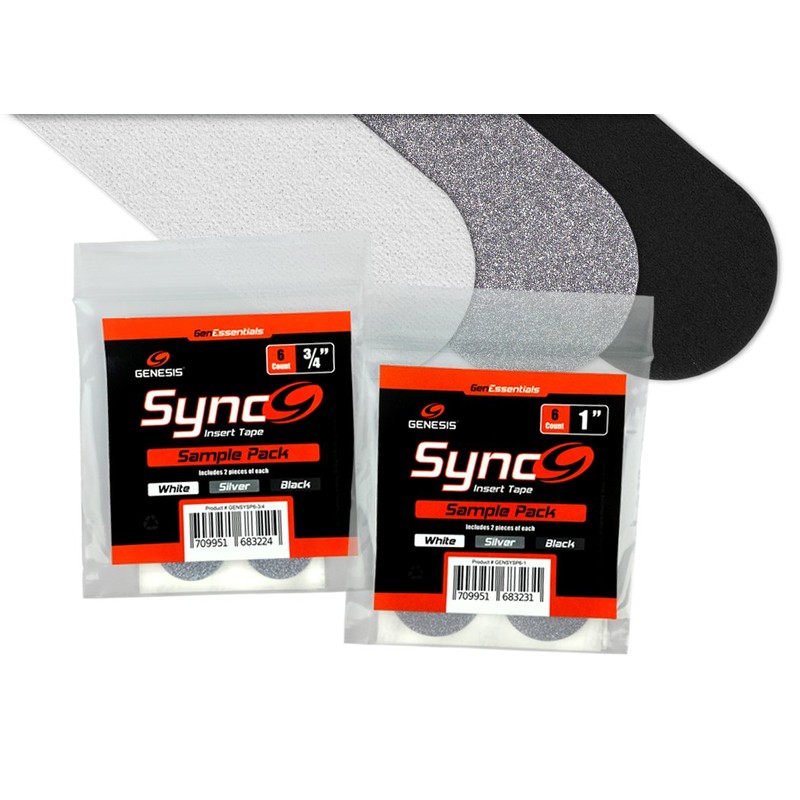 Genesis Bowling Sync Tape Silver 1" - 10 Pieces