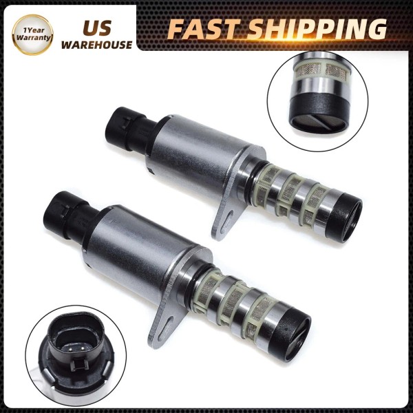 Unbranded 2Pcs Variable Valve Timing Solenoids For & 2012-2016 Chevy