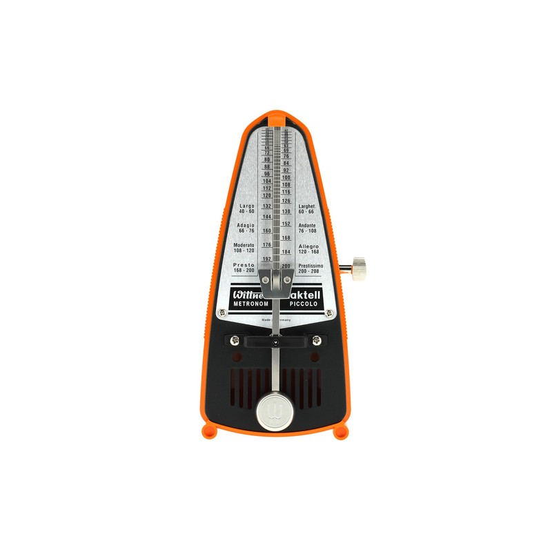 Wittner Taktell Piccolo Metronome - Neon Orange