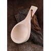 Battle-Merchant Ladle with Leather Strap, Approx. 17 cm Tablespoon Soup