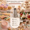 Tumtanm 6B Nozzle Large Drop Flower Piping Tip, Large Seamless