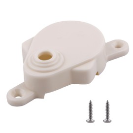 Gosknor Vent Lift Motor Housing Cover, White RV Vent Cover with 2Pcs Screws Car Accessories for Fantastic Fan 6010-05 Caravans Trailers & Campervans