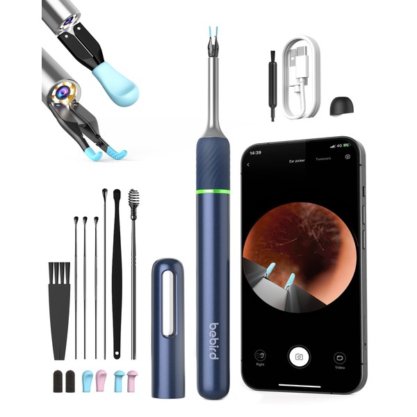 Ear Wax Removal Tool with Camera:Bebird Note 5 Ear Cleaner