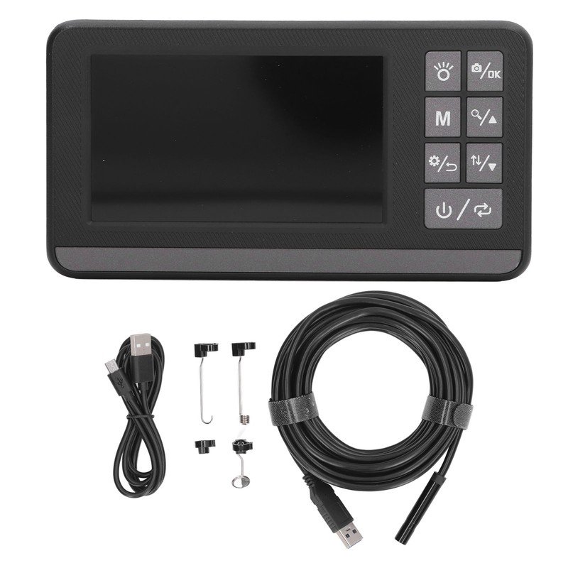 Endoscope 4.3Inch Screen 1080P HD Single Lens Borescope IP67 Waterproof