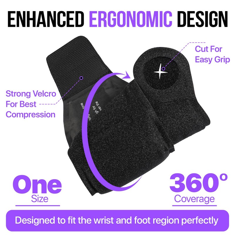 Wrist Ice Pack Wrap 2 Pack