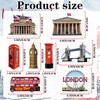 London Fridge Magnet Souvenir Gifts - 8pcs British Construction Design