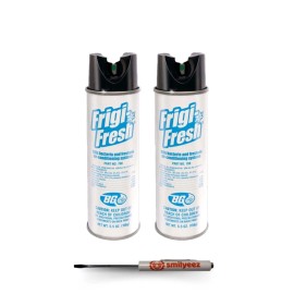TubeANew BG Frigi-Fresh AC Cleaner and Freshener Spray (5.5 oz.) 708 & Pocket Screwdriver - 6 Cans