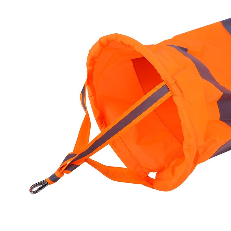 Windsocks, 30inch Airport Fluorescent Windsock Fashion Durable Rip-Stop with Reflective