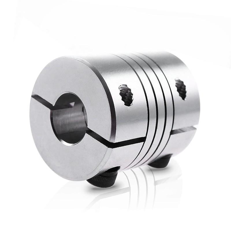 GooEquip 1 Piece Shaft Coupling Flexible Coupling 6.35 mm to