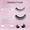 False Lashes Eyelash Glue Super Strong Hold Eyelash Black Lash