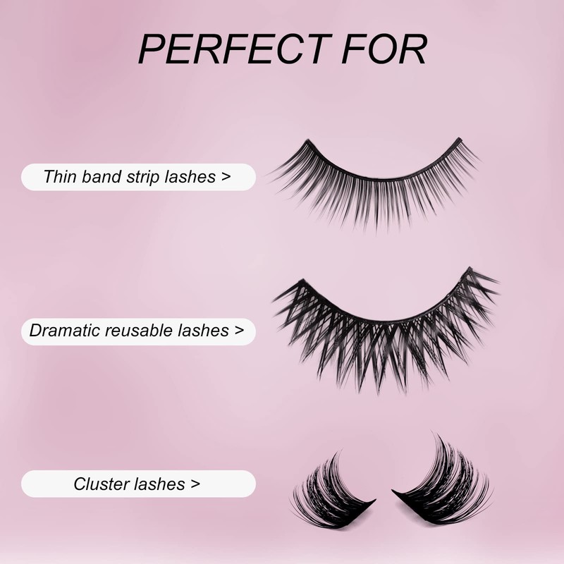 False Lashes Eyelash Glue Super Strong Hold Eyelash Black Lash