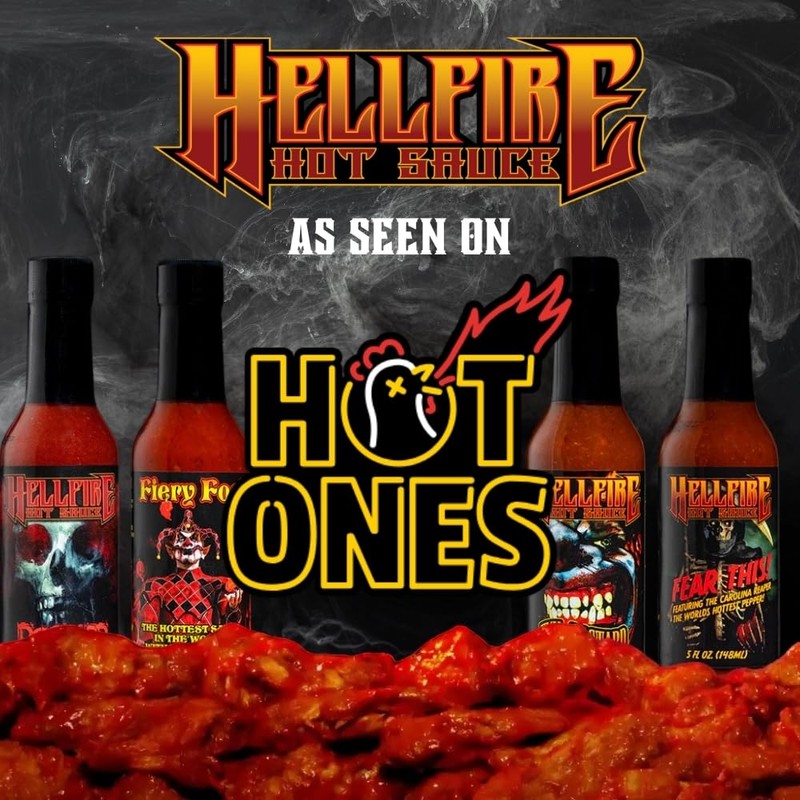 Hellfire Hot Wingfest Gift Pack - Gourmet Hot Sauce Variety