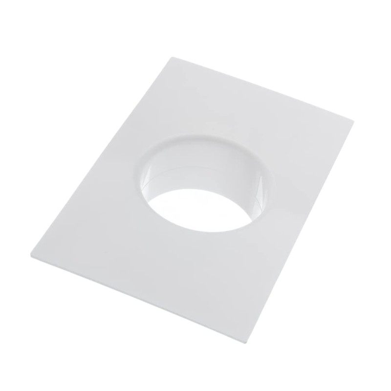 Straight Plastic Pipe Flange for Heating, Cooling, Ventilation System, HVAC,