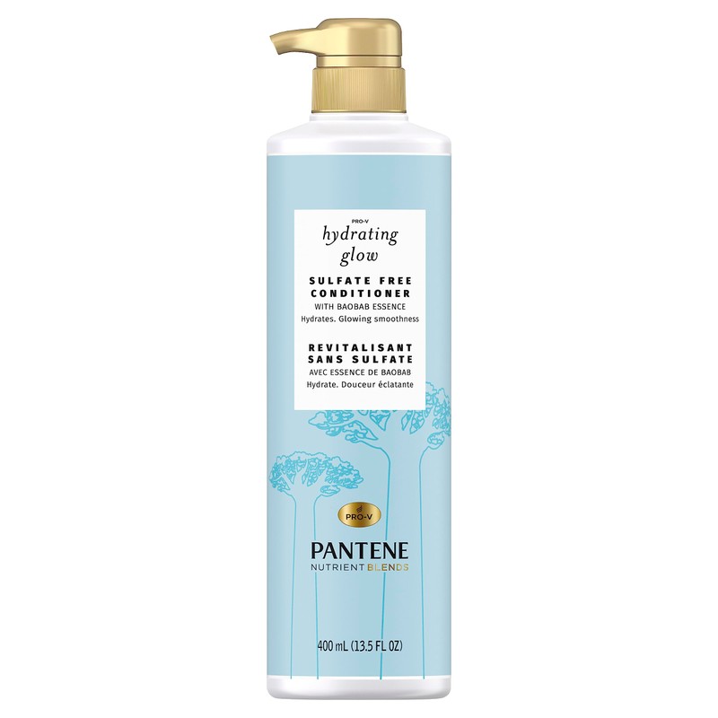Pantene Conditioner with Baobab Essence, Sulfate Free, Nutrients Blends Hydrating