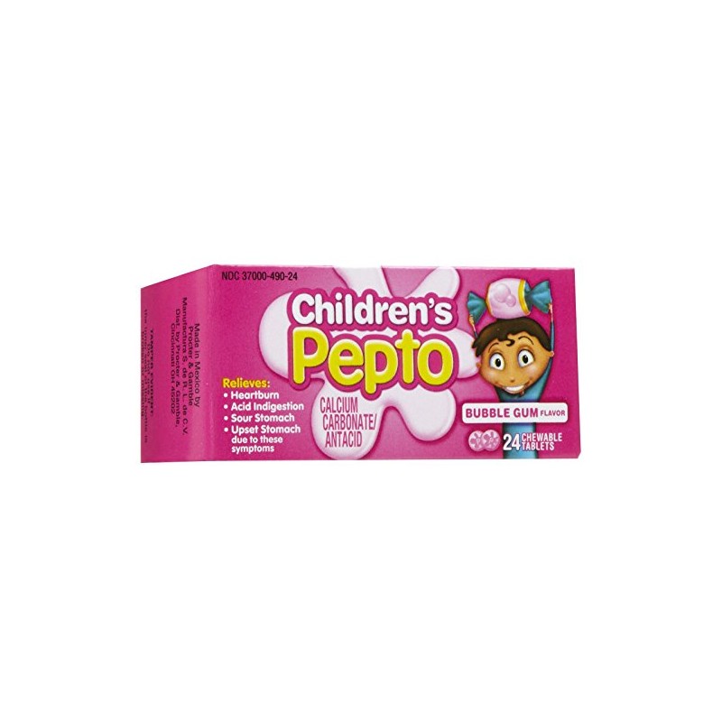 Children's Pepto Chewable Tablets - 24 CT
