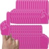 24 Pcs Mini Foam Fingers Sports Fan DIY Blank Foam