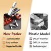 2025 New Stainless Steel Crawfish Peeler Tool，Crawfish Quick Peeler，Efficient Easily