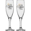 GIFTS INFINITY UV Printed Mis Quince Anos Champagne Flutes Set