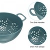 sourcing map Mini Food Colander with Double Handles, Rice Washing