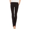 Fraternel Women's Bootcut Hip Jeans, black