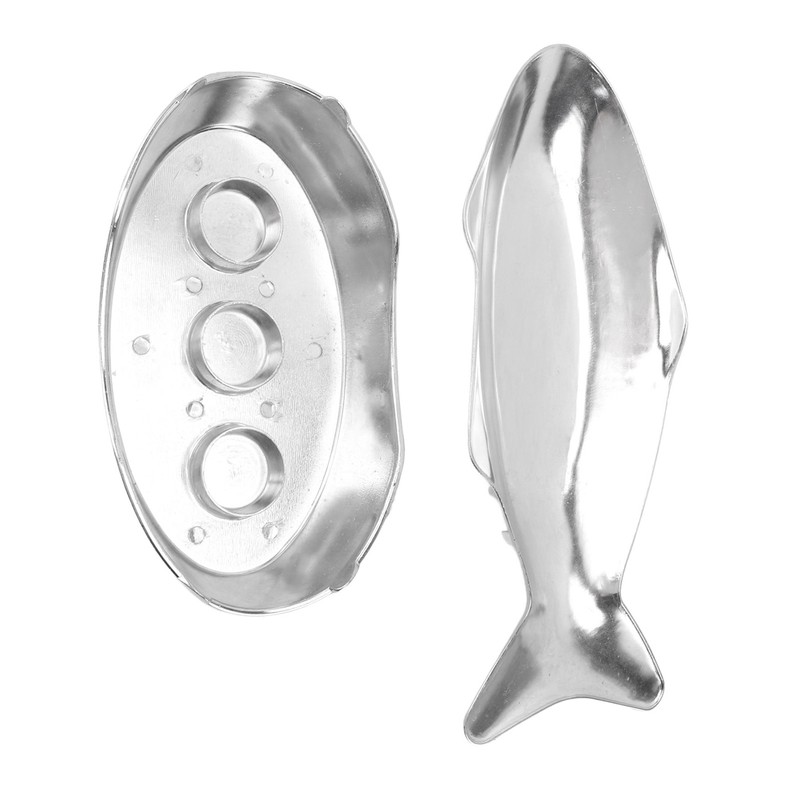 Fish Shaped Grilling Pan Uniform Heating Aluminum Alloy Fish Serving