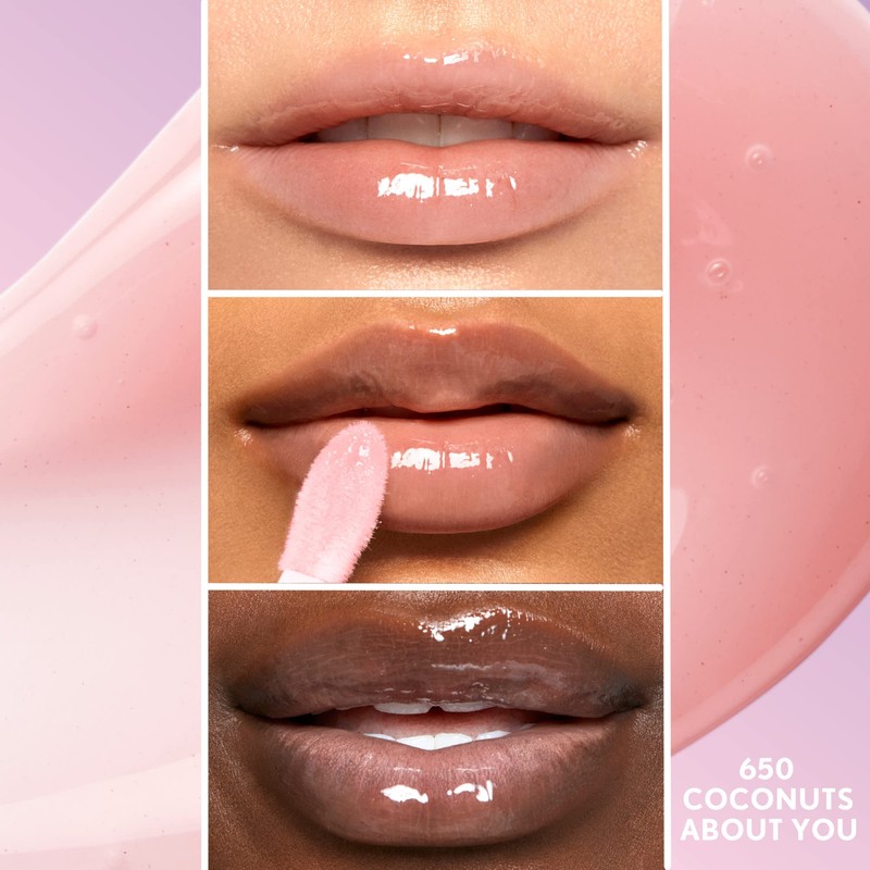 COVERGIRL Clean Fresh Yummy Lip Gloss, Sheer, Natural Scents, Vegan