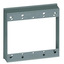Sigma Engineered Solutions 14323 2-Gang Weatherproof Extension Ring, Gray