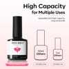 modelones Gel Nail Polish Set 2 PCS 15 ML Pink