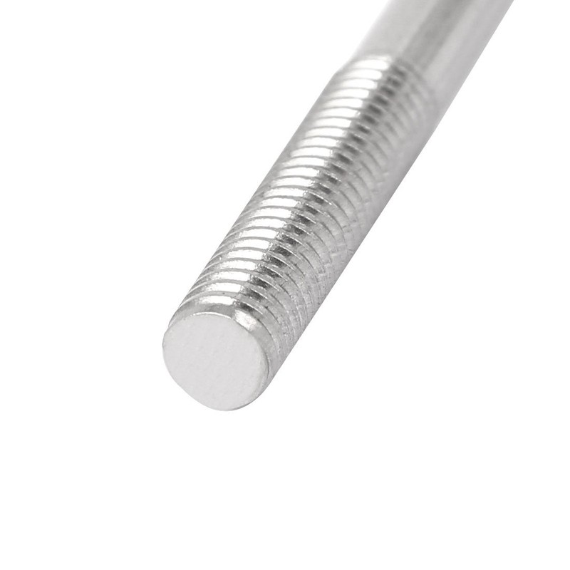 sourcing map Double End Threaded Screw Replacement M5 x 60