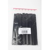 Omega Terminal Strips in Black 19 cm for Attaching Privacy