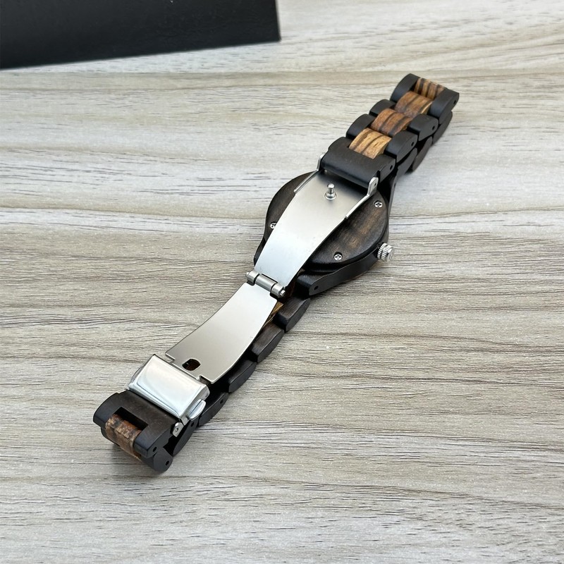 MII YEW Wooden Watch for Women Natural Lady Wood Watch