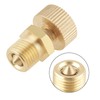 1 Piece Brass Bleed Valve Screw High Pressure Electric Pump