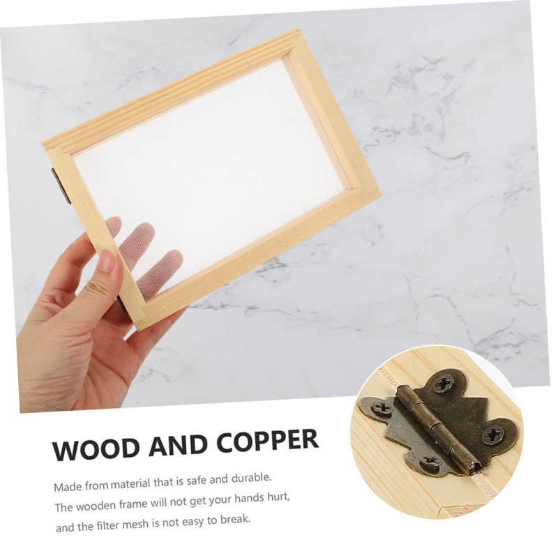 Abaodam 10 Pcs Paper Frame Paper Making Mould Frame Paper